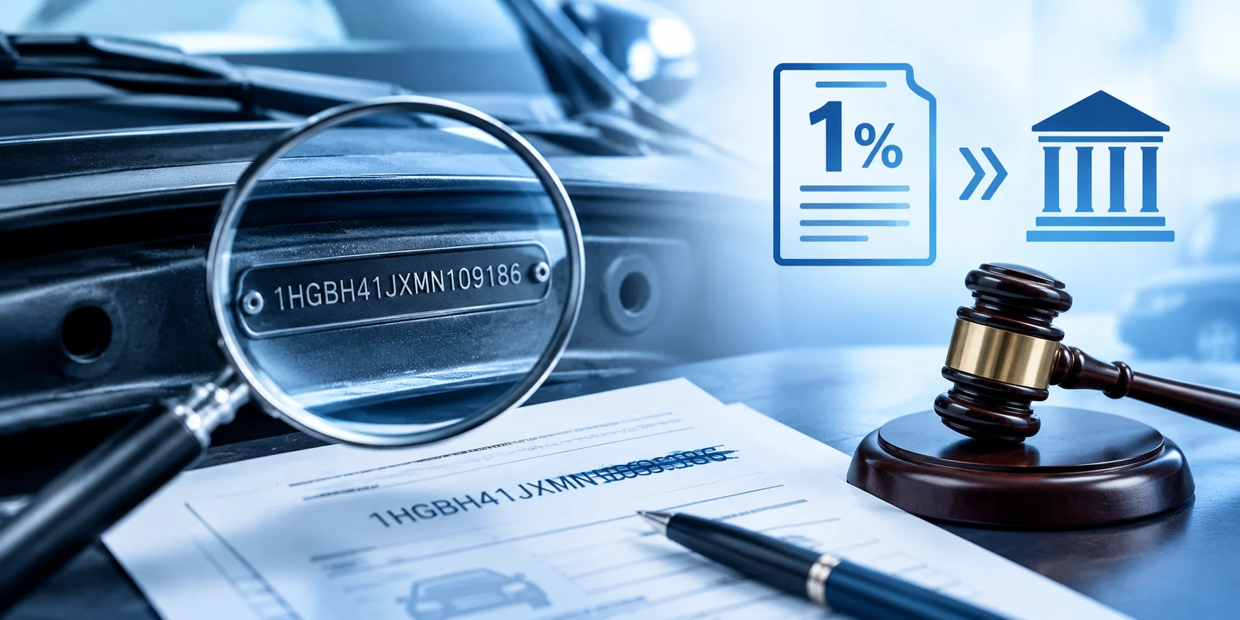 Підроблення VIN-кодів в Україні: лише 1% справ доходить до суду